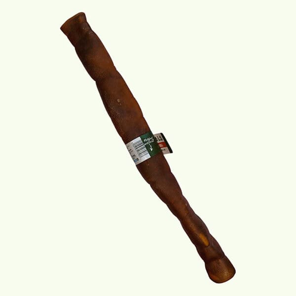 A large camel skin roll laid on a diagonal, approximately 40 to 45cm long, showing the tightly rolled camel skin
